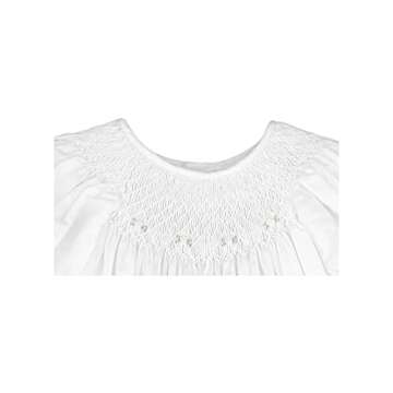 Petit Ami Baby Girls' Bishop Smocked Daydress
