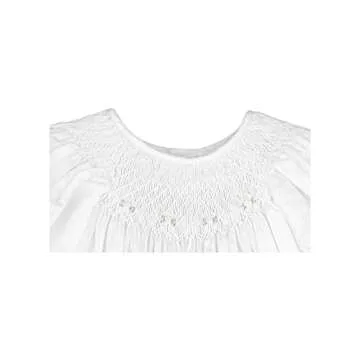 Petit Ami Baby Girls' Bishop Smocked Daydress