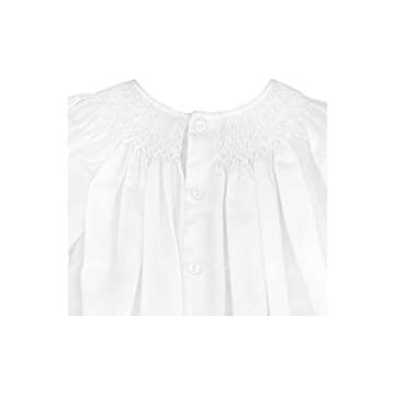 Petit Ami Baby Girls' Bishop Smocked Daydress