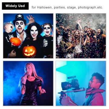 BORGOVA Fog Machine for Halloween Parties and Effects