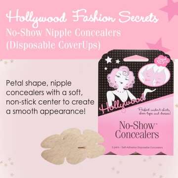 Hollywood Fashion Secrets Petal Concealers - Ultimate Comfort