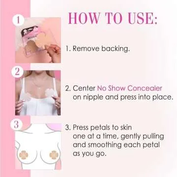 Hollywood Fashion Secrets Petal Concealers - Ultimate Comfort