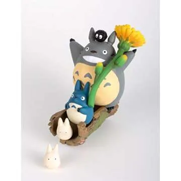 Charming Ensky Totoro Stacking Figure Set for Collectors