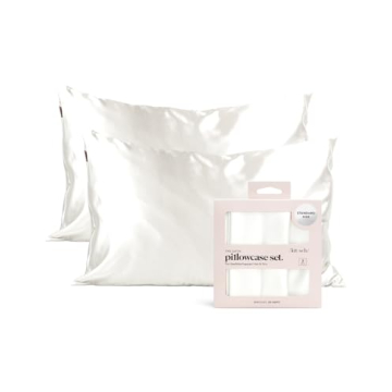Enhanced Sleep with Kitsch Satin Pillowcase - Luxurious & Chic
