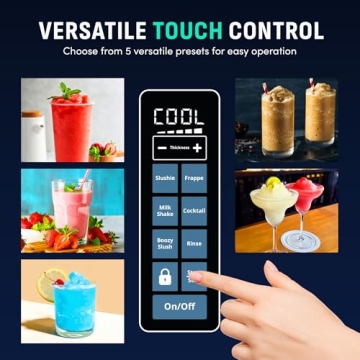 Luma by Newair 88 oz Frozen Slushie Maker for Drinks