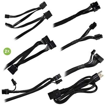 EVGA 100-BR-0500-K1 500 BR, 80+ Bronze 500W, 3 Year Warranty, Power Supply