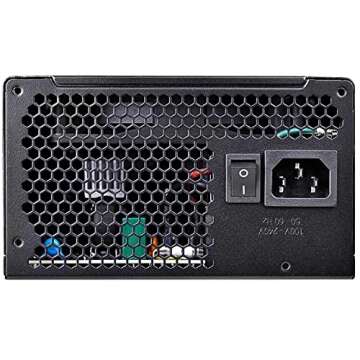 EVGA 100-BR-0500-K1 500 BR, 80+ Bronze 500W, 3 Year Warranty, Power Supply