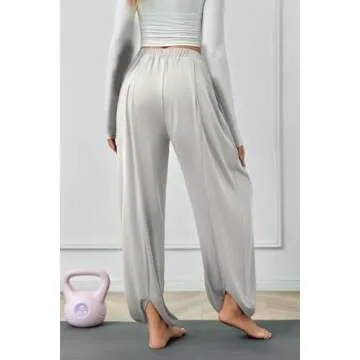 Shop Fisoew High Waisted Harem Yoga Pants for Comfort