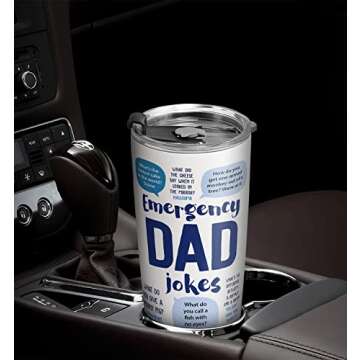 64HYDRO Dad Jokes Tumbler - Perfect Father's Day Gift