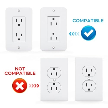 Versatile Outlet Shelf with Cord Storage for Home Organization