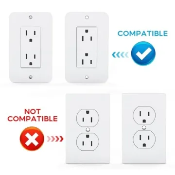 Versatile Outlet Shelf with Cord Storage for Home Organization