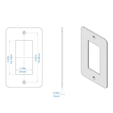 Versatile Outlet Shelf with Cord Storage for Home Organization