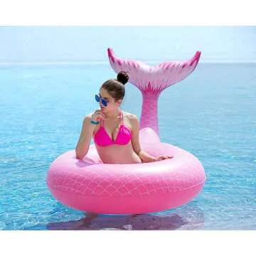 Giant Inflatable Mermaid Tail Float for Summer Fun