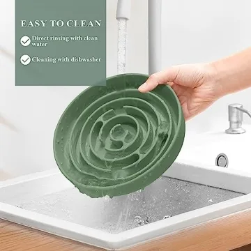 Coomazy Extra Large Slow Feeder Bowl - Eco-Friendly Dog Bowl