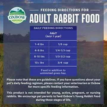 Oxbow Organic Bounty Adult Rabbit Food - Premium Pellets - 3 lb