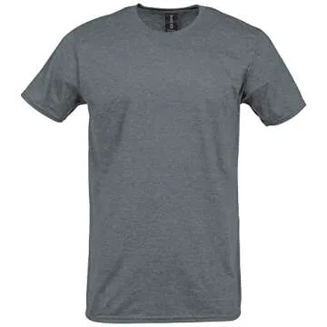 Gildan Softstyle Cotton T-Shirt, Graphite Heather, X-Large