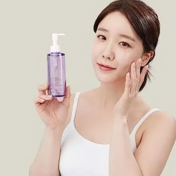 VVBETTER Gentle Deep Korean Cleansing Oil for Face - Makeup Remover with 80% Plant-Derived Oils - Hypoallergenic Facial Oil Cleanser - Korean Skin Care for All Skin Types - 6.76 fl. oz