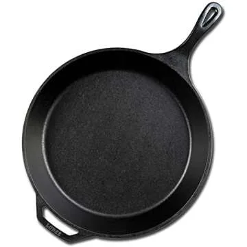 Lodge 15 Inch Cast Iron Skillet with Glass Lid