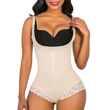 SHAPERX Tummy Control Fajas Colombianas Bodysuit for Women