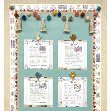 Vibrant Pom-Poms and Tassels Garland for Decoration