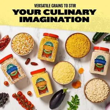 RiceSelect Couscous, Moroccan-Style Wheat Couscous Pasta, Non-GMO, 26.5-Ounce Jar, (Pack of 1)