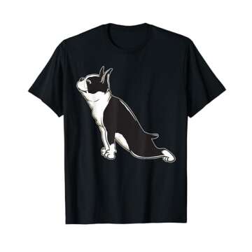 Boston Terrier Yoga - Funny Boston Terrier Shirt
