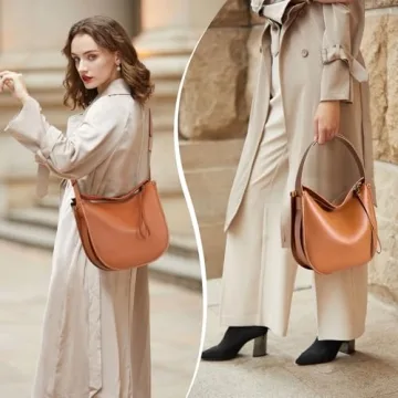 cjc Tote Bag, Tote Bag for Women, Leather Tote Bag for Work,Tote Bag with Zipper Shoulder Bag, Modern Leather Tote Bags Daily