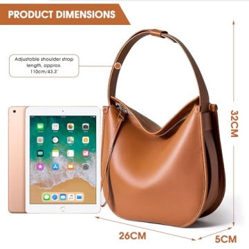 cjc Tote Bag, Tote Bag for Women, Leather Tote Bag for Work,Tote Bag with Zipper Shoulder Bag, Modern Leather Tote Bags Daily