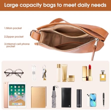 cjc Tote Bag, Tote Bag for Women, Leather Tote Bag for Work,Tote Bag with Zipper Shoulder Bag, Modern Leather Tote Bags Daily