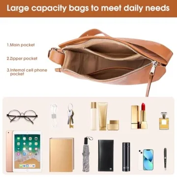 cjc Tote Bag, Tote Bag for Women, Leather Tote Bag for Work,Tote Bag with Zipper Shoulder Bag, Modern Leather Tote Bags Daily