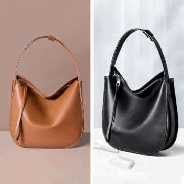 cjc Tote Bag, Tote Bag for Women, Leather Tote Bag for Work,Tote Bag with Zipper Shoulder Bag, Modern Leather Tote Bags Daily