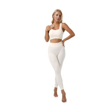 Palm&Fig Women's 2-Piece Seamless Workout Set