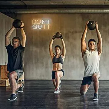 Don't Quit LED Neon Sign for Vibrant Wall Decor