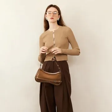 Trendy Patent Leather Shoulder Bag for Women