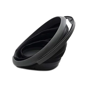 SAMMART 10L Collapsible Fishing Bucket - Portable and Durable