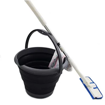 SAMMART 10L Collapsible Fishing Bucket - Portable and Durable