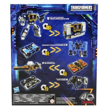 Transformers Legacy G1 Universe Soundwave Figure