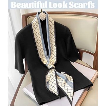 kcctoo 59 Mulberry Silk Like Head Scarf for Women