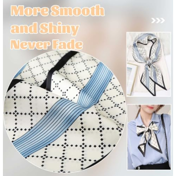 kcctoo 59 Mulberry Silk Like Head Scarf for Women