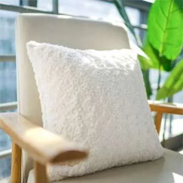 Luxury Soft Plush Faux Fur Pillow Covers for Couch