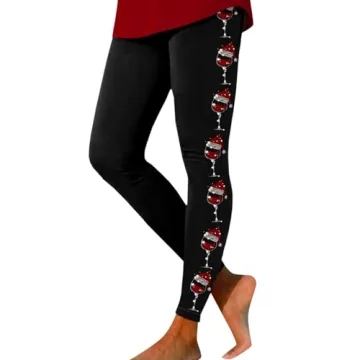 AMDBEL Christmas Leggings for Women 2023 Festive Wear