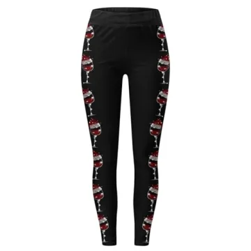 AMDBEL Christmas Leggings for Women 2023 Festive Wear