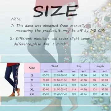 AMDBEL Christmas Leggings for Women 2023 Festive Wear