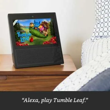 Echo Show 1st Gen White - Smart Display with Alexa