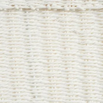 Chic White Paper Rope Toilet Paper Holder for Bathrooms