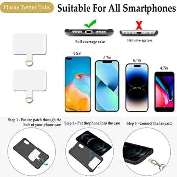 Stylish Lostars Marble Beaded Phone Wrist Strap with Gold Accents