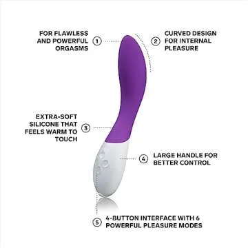 LELO Mona 2 G Spot Vibrator - Discreet Pleasure Toy