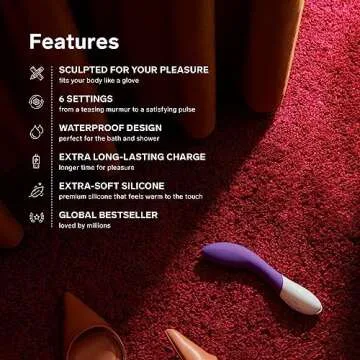 LELO Mona 2 G Spot Vibrator - Discreet Pleasure Toy