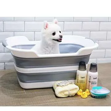 Goderewild Multipurpose Collapsible Pet Bathtub 27L
