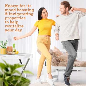 GuruNanda Lemon Essential Oil - 100% Pure, Natural, Undiluted Aromatherapy Oil for Diffusers, Massage & DIY Recipes - Fresh Citrus Scent (2x0.5 Fl Oz)